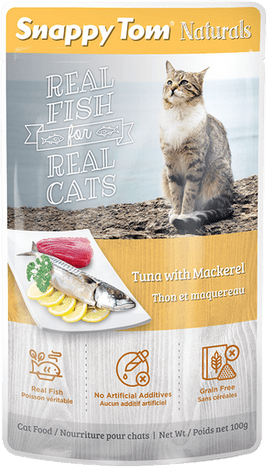 Snappy Tom Naturals Tuna With Mackerel